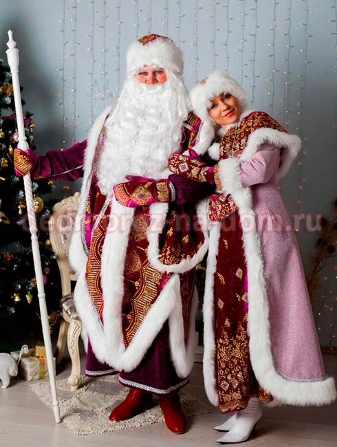VIP Дед Мороз и Снегурочка Михаил и Надежда